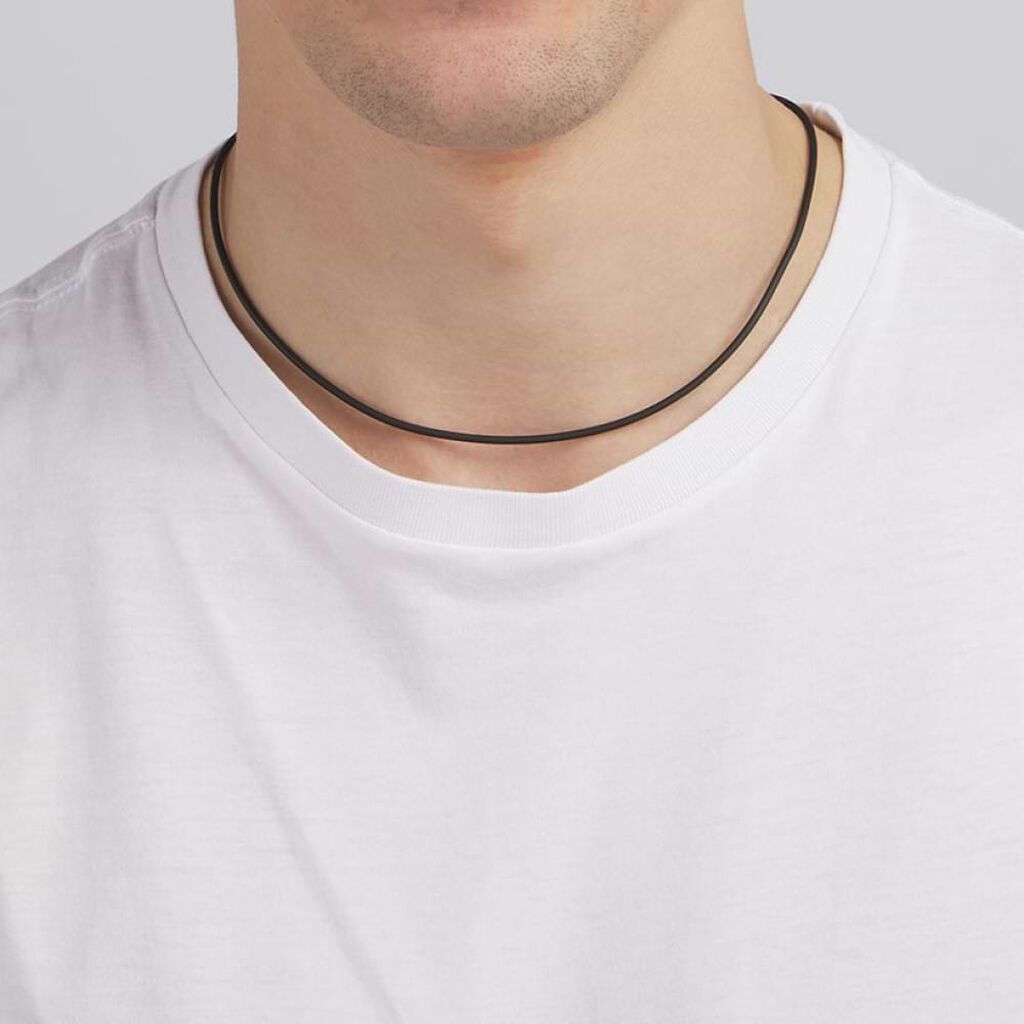 Collana Gentleman Argento Rodiato - Collane Uomo | Stroili