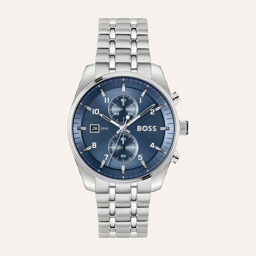 Orologio Al Quarzo Hugo Boss Skytraveller Le 1514216