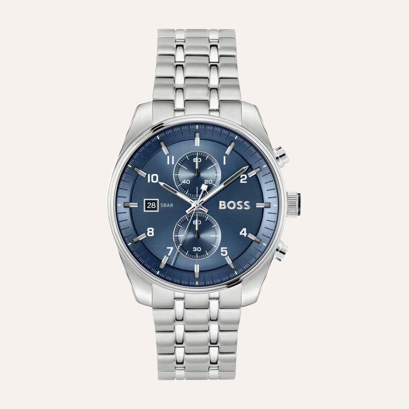 Orologio Al Quarzo Hugo Boss Skytraveller Le 1514216 - Orologi con Datario Uomo | Stroili