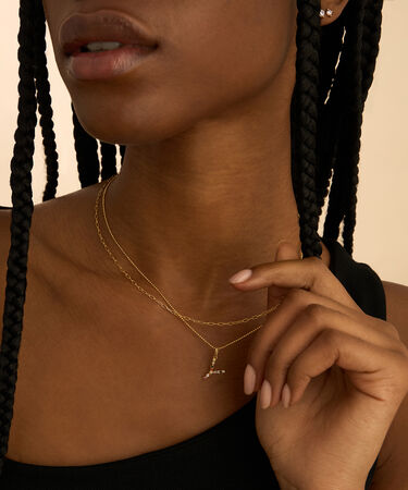 Pendente Claire Oro Giallo Cubic Zirconia