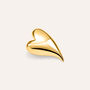 Spilla Cuore Radiance Acciaio Dorato