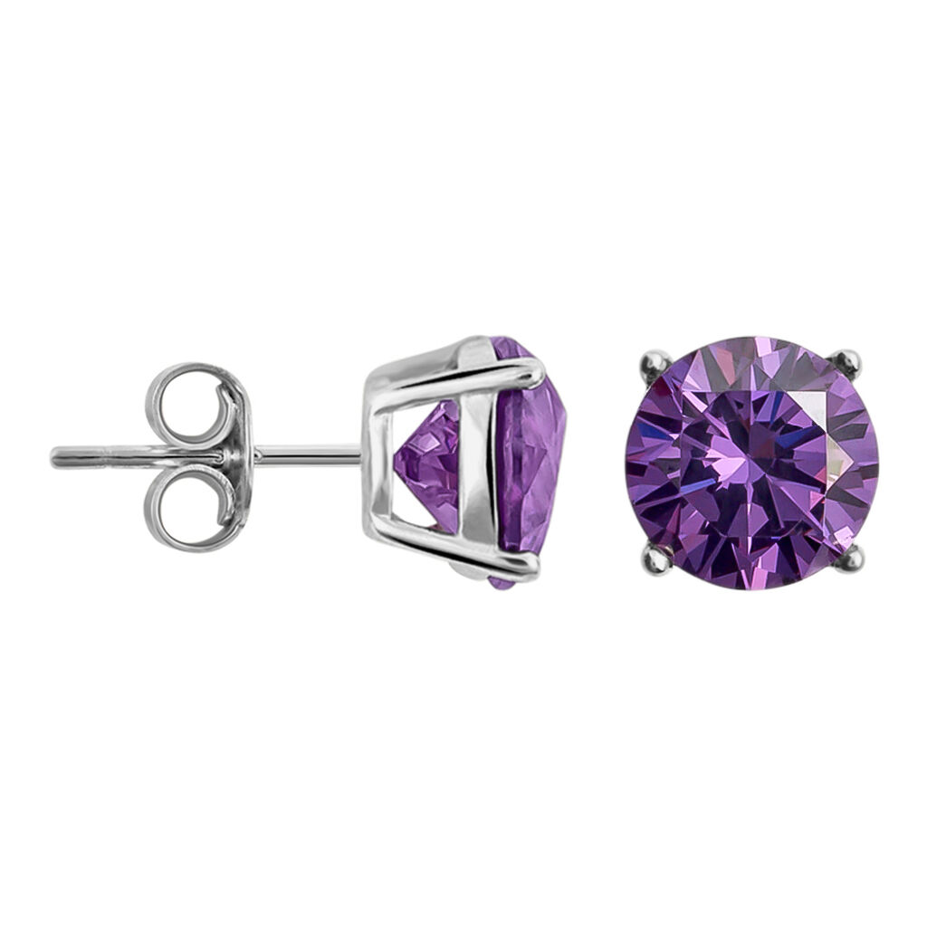 Orecchini Lobo Punto Luce Silver Rainbow Argento Rodiato Cubic Zirconia - Orecchini a Lobo Donna | Stroili