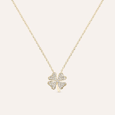 Collana Golden Dream Placcato Oro Giallo Cubic Zirconia - Collane Donna | Stroili