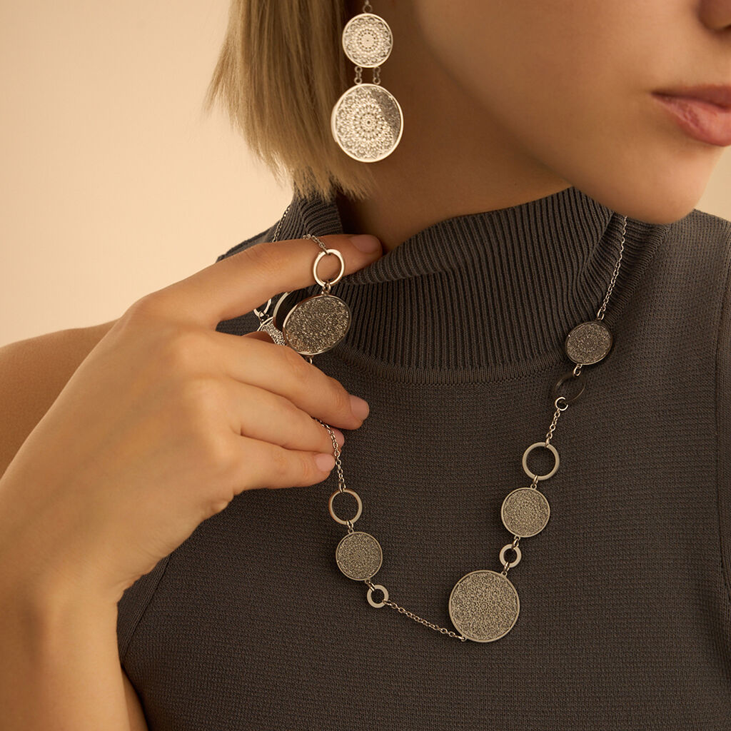 Collana Aura Acciaio