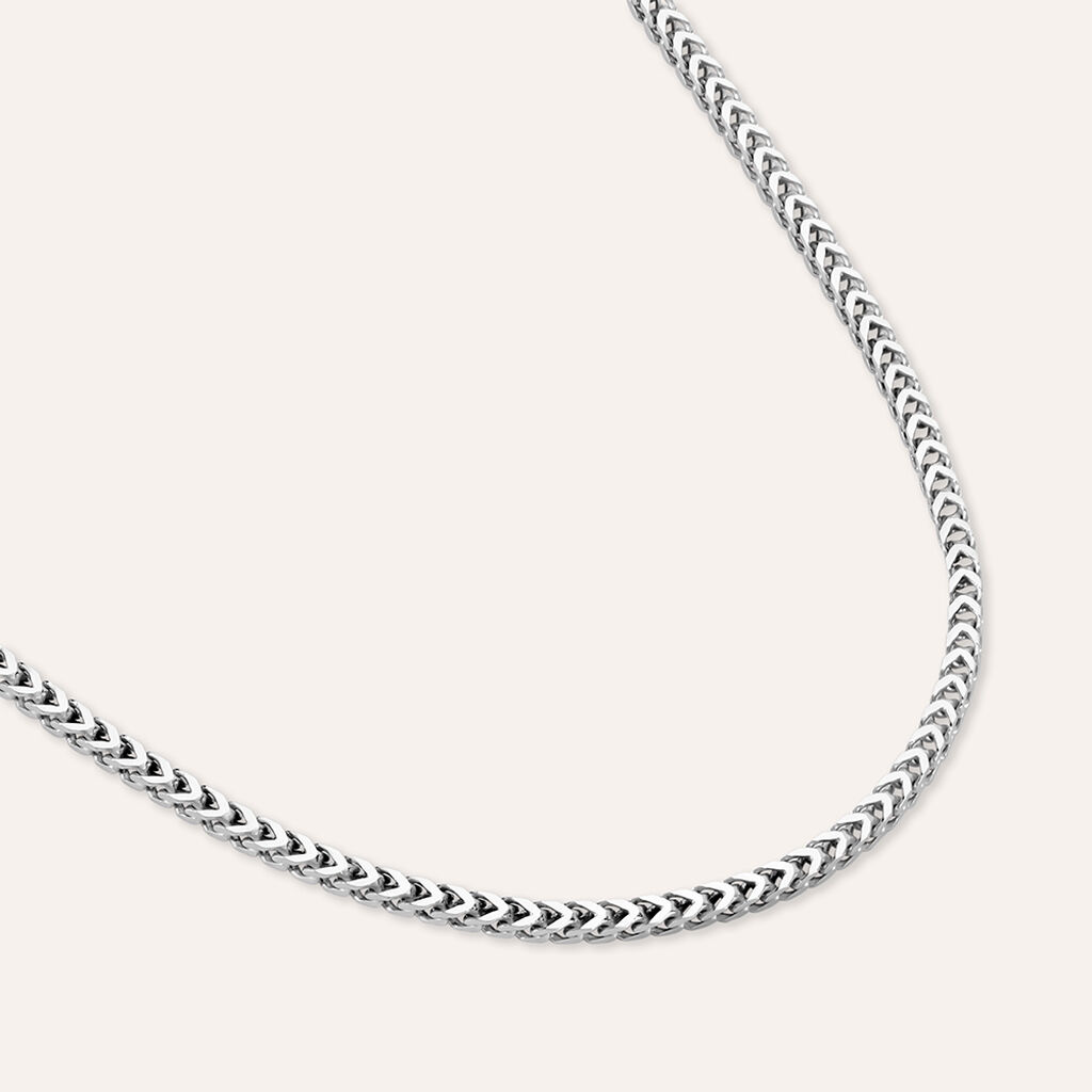 Catena Gentleman Argento Rodiato