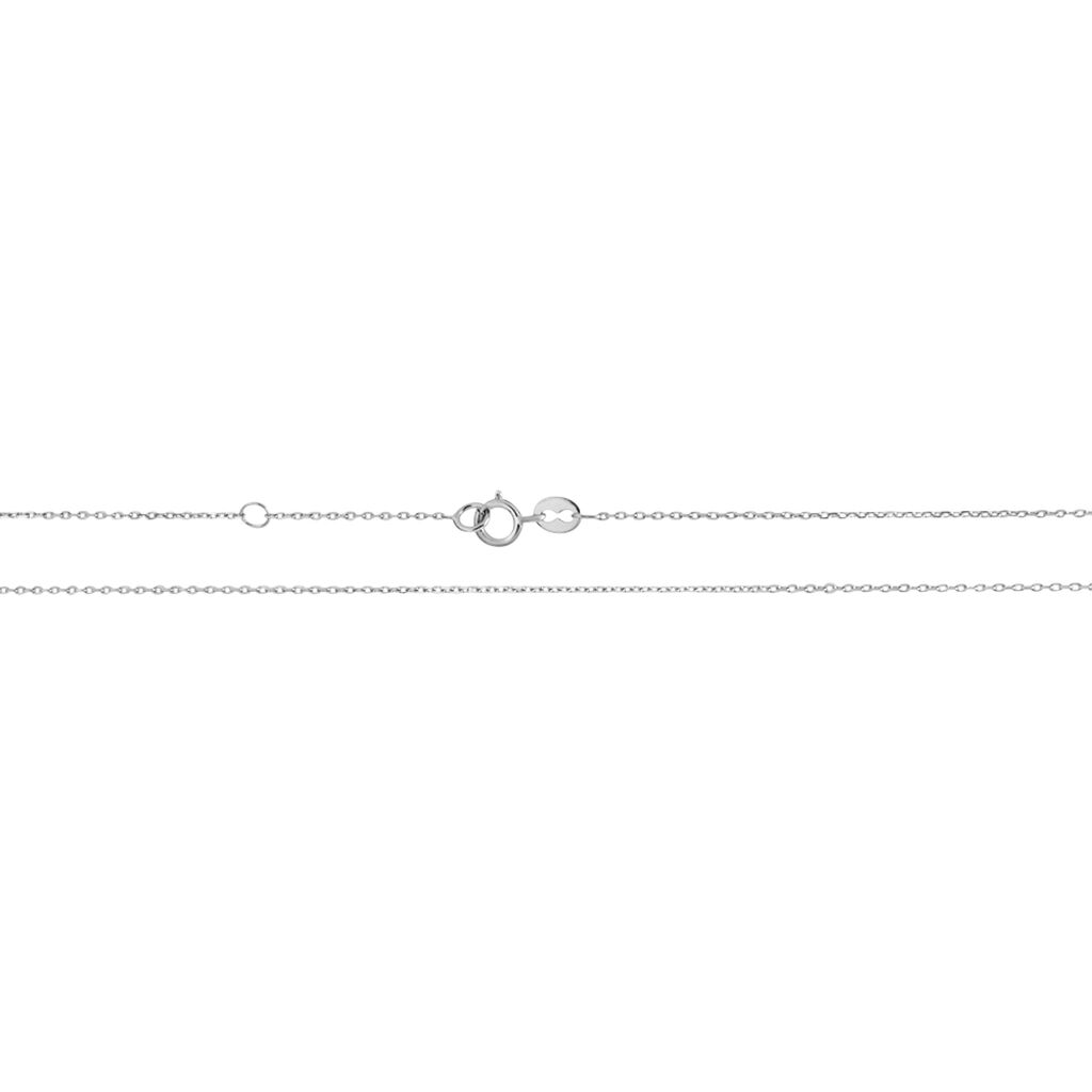 Collana Punto Luce Charlotte Oro Bianco Zaffiro Diamante - Collane Punto Luce Donna | Stroili