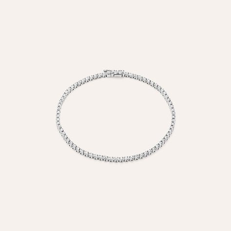 Bracciale Tennis Sophia Oro Bianco Diamante - Bracciali Tennis Donna | Stroili
