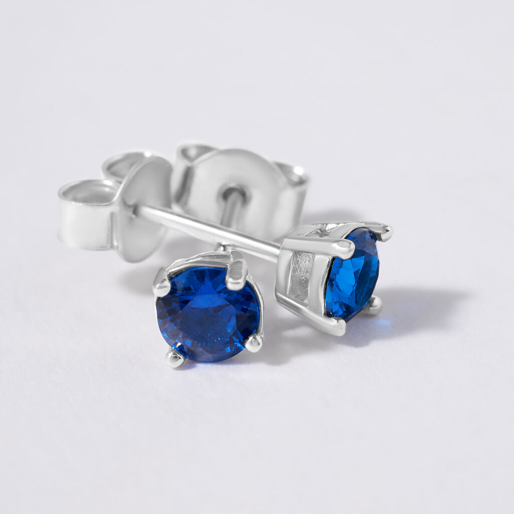 Orecchini Lobo Punto Luce Silver Rainbow Argento Rodiato Cubic Zirconia - Orecchini a Lobo Donna | Stroili
