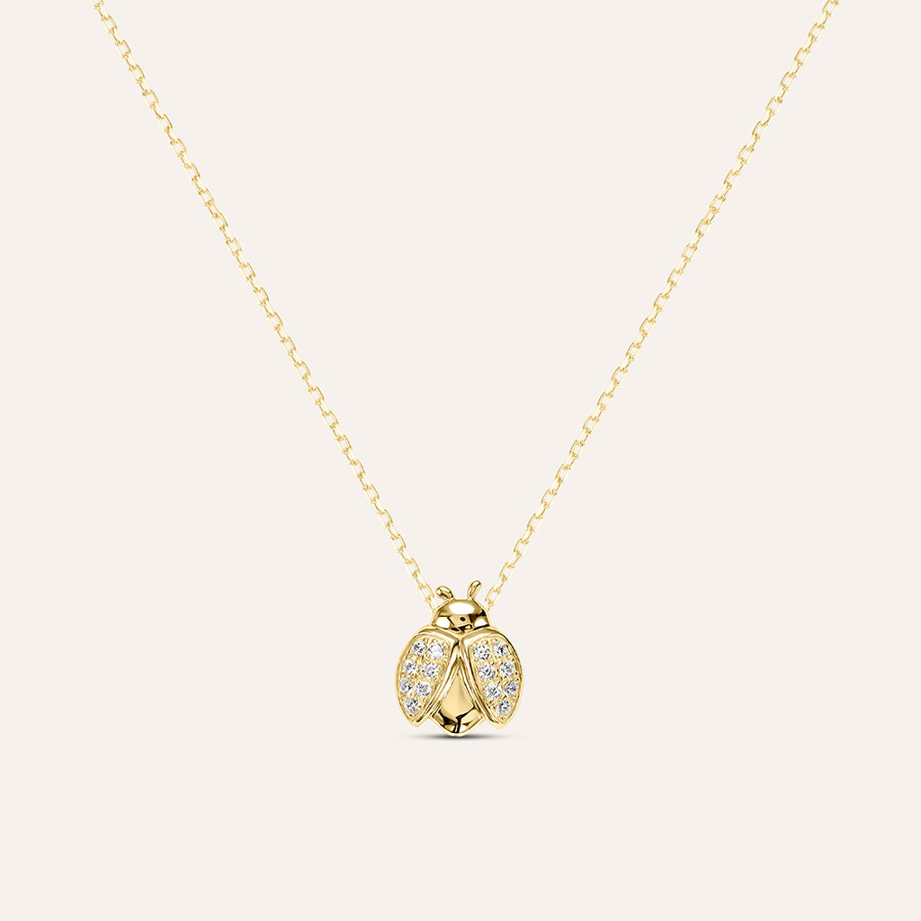 Collana Claire Oro Giallo Cubic Zirconia