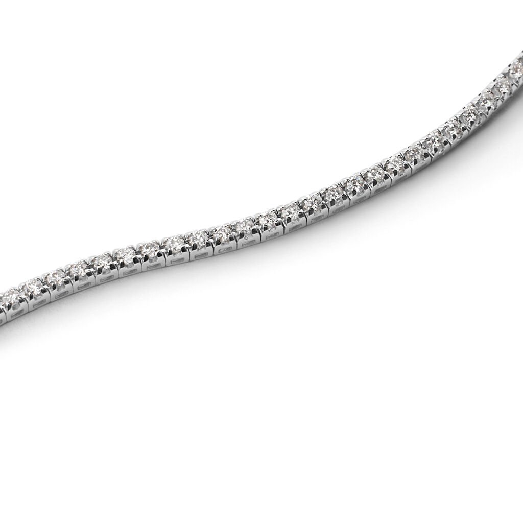 Bracciale Tennis Firmamenti Oro Bianco Diamante - Bracciali Tennis Donna | Stroili