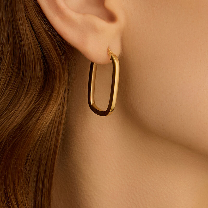 Orecchini A Cerchio Toujours Oro Giallo - Orecchini a Cerchio Donna | Stroili
