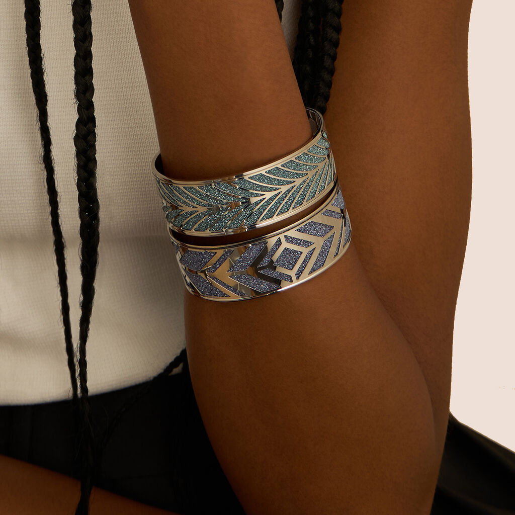 Bangle Lady Shine Acciaio - Bracciali Rigidi Donna | Stroili