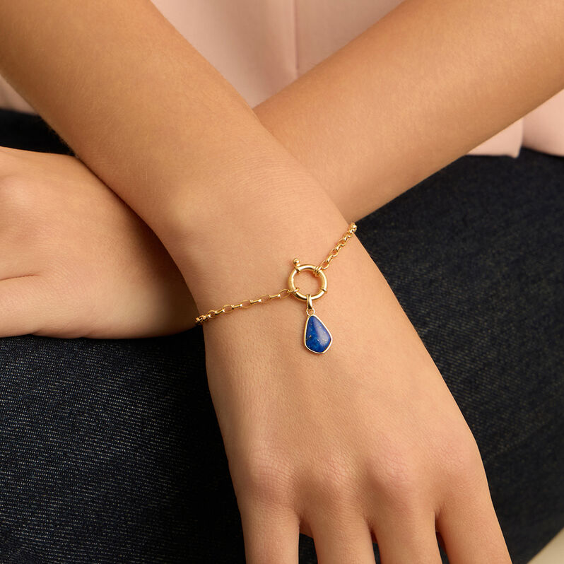 Pendente Poème Oro Giallo Lapislazzuli - Ciondoli Donna | Stroili