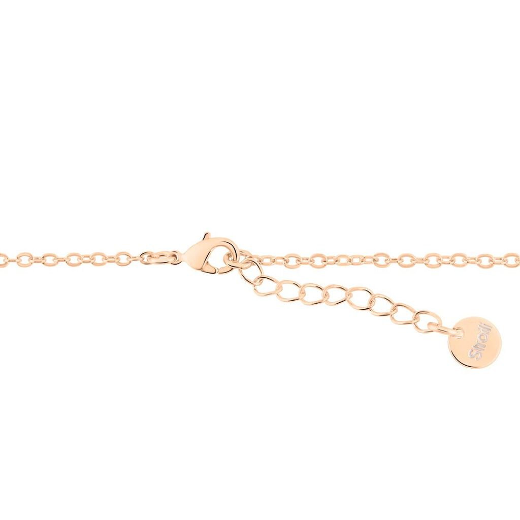 Collana Violet Ottone Rosa Cristallo - Collane Donna | Stroili