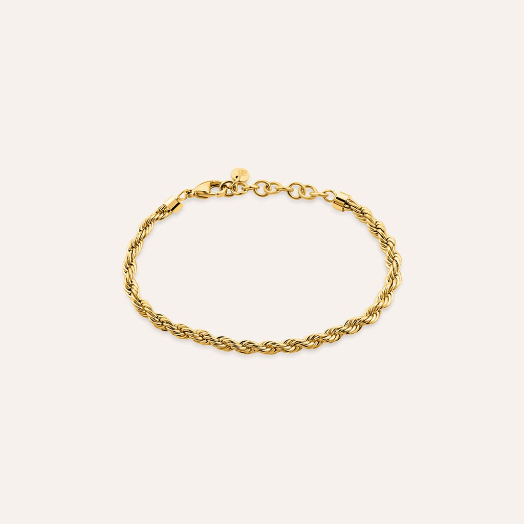 Bracciale Catena Radiance Acciaio Dorato