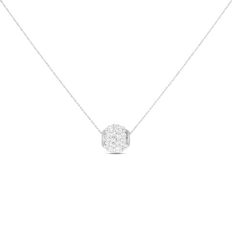Collana Crystal Gold Oro Bianco Cristallo - Collane Donna | Stroili
