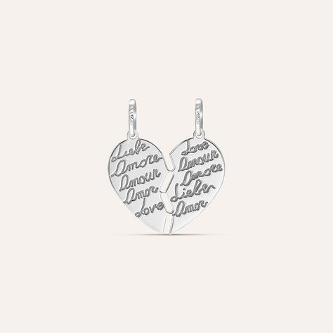 Pendente Silver Collection Argento Rodiato - Ciondoli con Incisione Unisex | Stroili