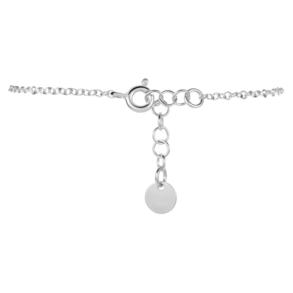 Bracciale Con Targhetta Silver Collection Argento Rodiato - Bracciali con Incisione Donna | Stroili