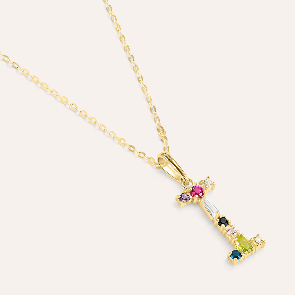 Pendente Claire Oro Giallo Cubic Zirconia