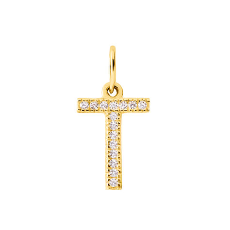 Pendente Poème Oro Giallo Cubic Zirconia - Ciondoli Donna | Stroili