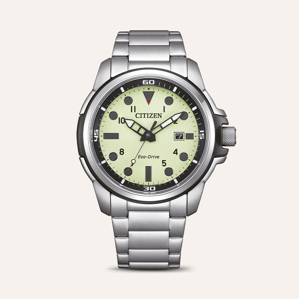 Orologio Eco Drive Citizen Ore Felici Aw1800-89x - Orologi con Datario Uomo | Stroili