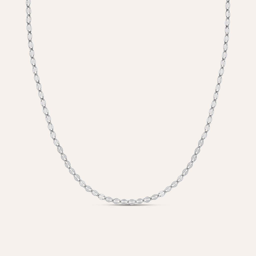 Catena Silver Collection Argento Rodiato - Collane Catena Donna | Stroili