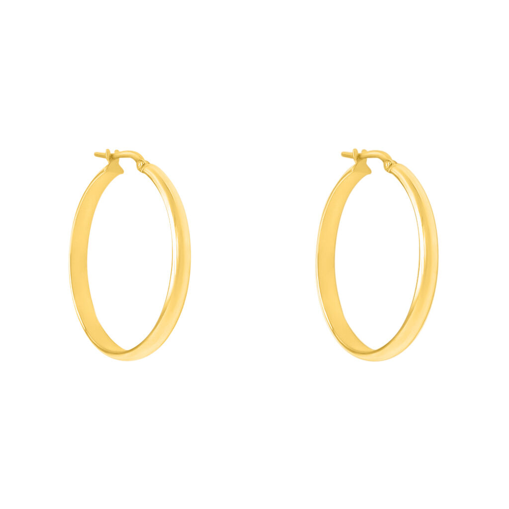 Orecchini A Cerchio Toujours Oro Giallo - Orecchini a Cerchio Donna | Stroili