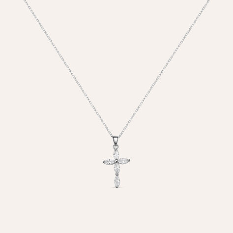 Collana Silver Elegance Argento Rodiato Cubic Zirconia - Collane Donna | Stroili