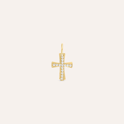 Pendente Holy Oro Giallo Cubic Zirconia - Ciondoli Donna | Stroili