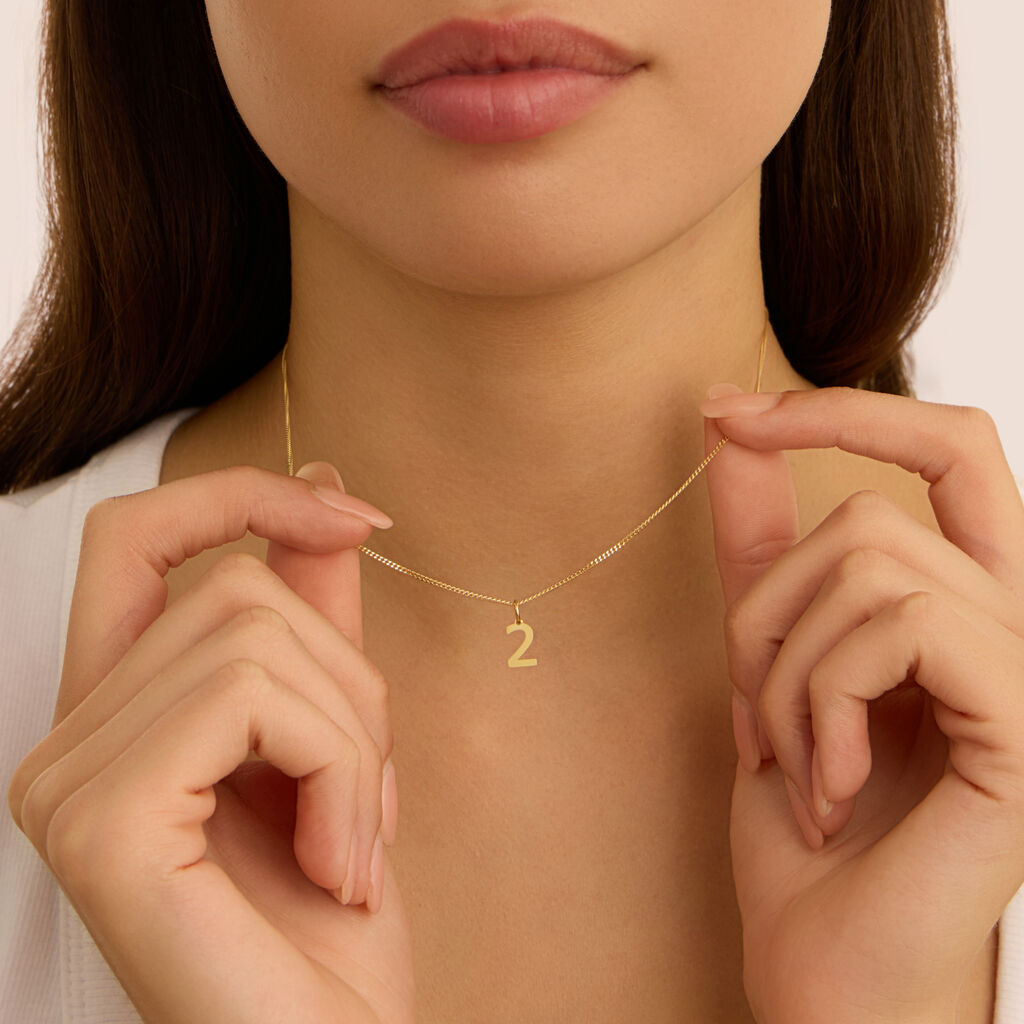 Pendente Poème Oro Giallo