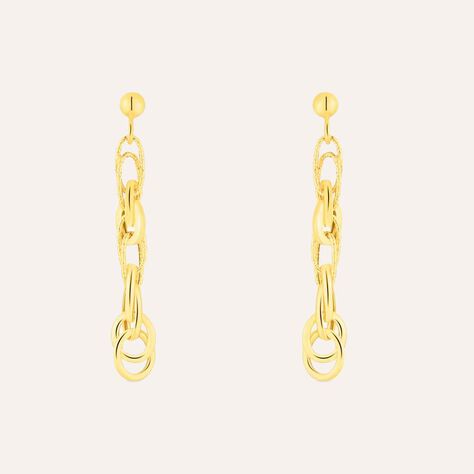 Orecchini Pendenti Isabelle Oro Giallo - Orecchini Pendenti Donna | Stroili