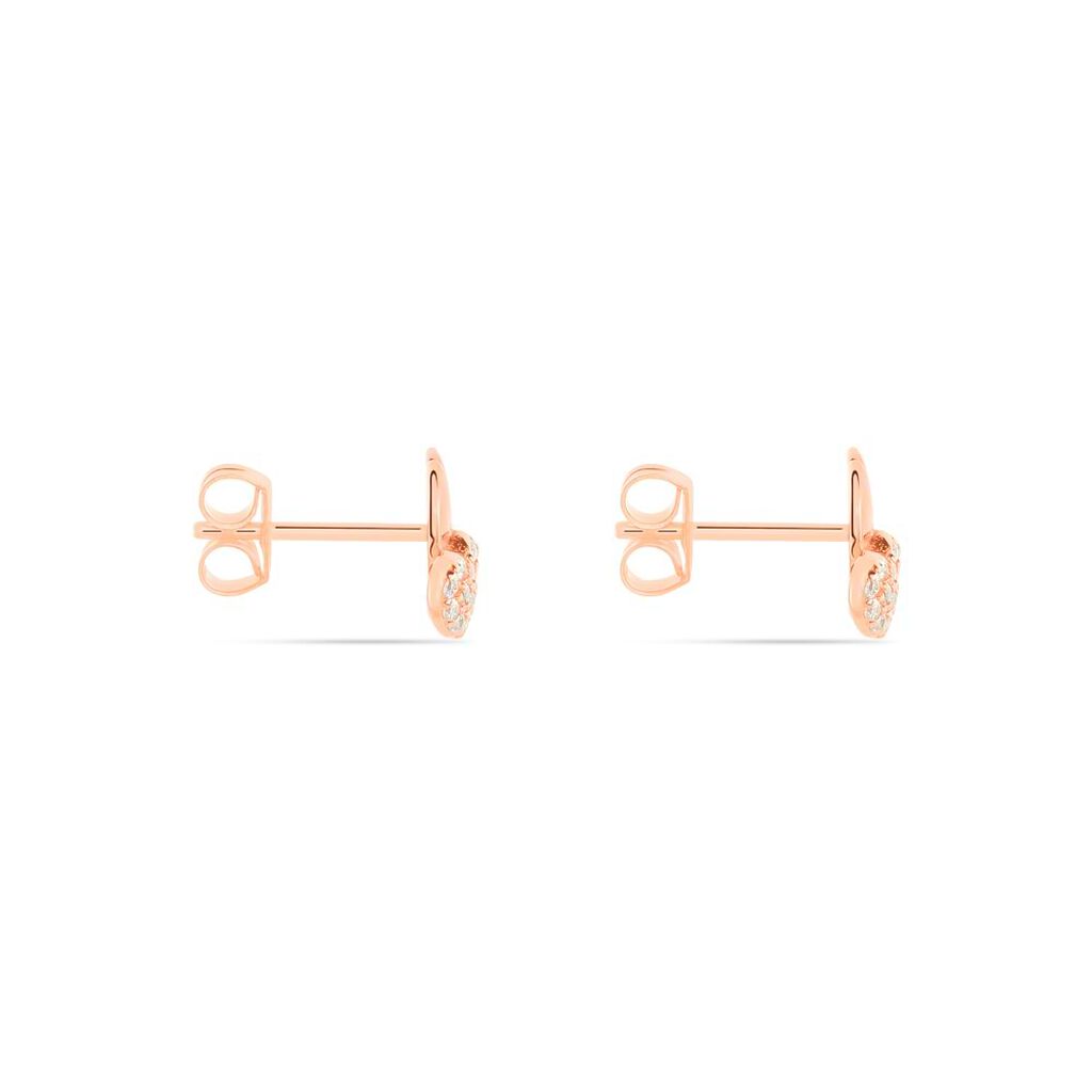 Orecchini Lobo Silver Moments Argento Rosa Cubic Zirconia - Orecchini a Lobo Donna | Stroili