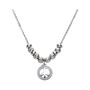 Pendente Love Beats Argento Rodiato Cubic Zirconia