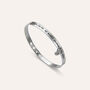Bangle Sunrise Acciaio Cristallo