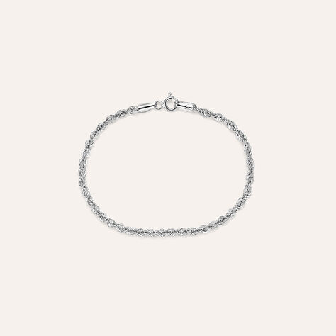 Bracciale Catena Colette Oro Bianco - Bracciali Donna | Stroili