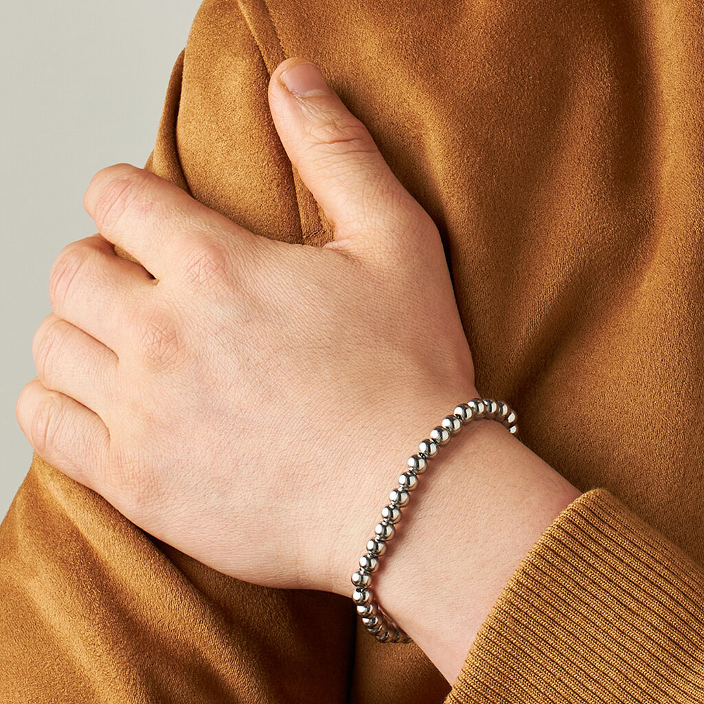Bracciale Catena Man Code Acciaio - Bracciali Uomo | Stroili