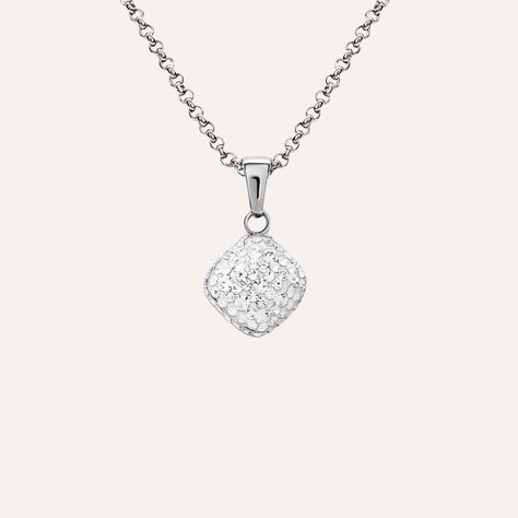 Collana Aura Acciaio Cristallo - Collane Donna | Stroili