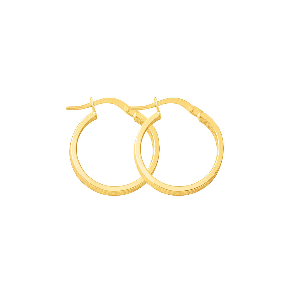 Orecchini A Cerchio Toujours Oro Giallo - Orecchini a Cerchio Donna | Stroili