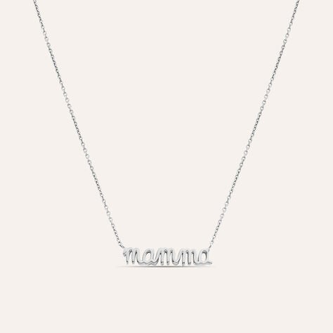 Collana Mamma Silver Collection Argento Rodiato - Collane Donna | Stroili