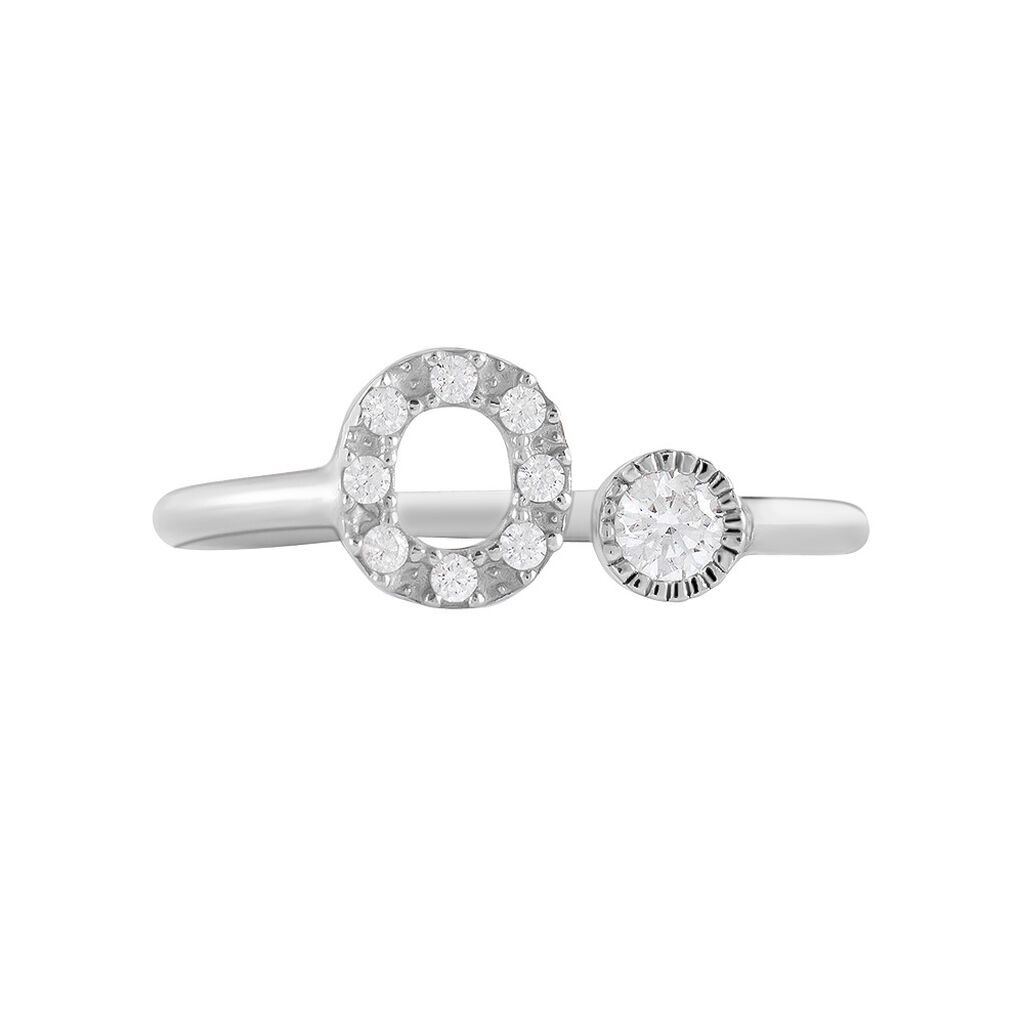 Anello Fantasia Silver Moments Argento Rodiato Cubic Zirconia - Anelli con Pietre Donna | Stroili