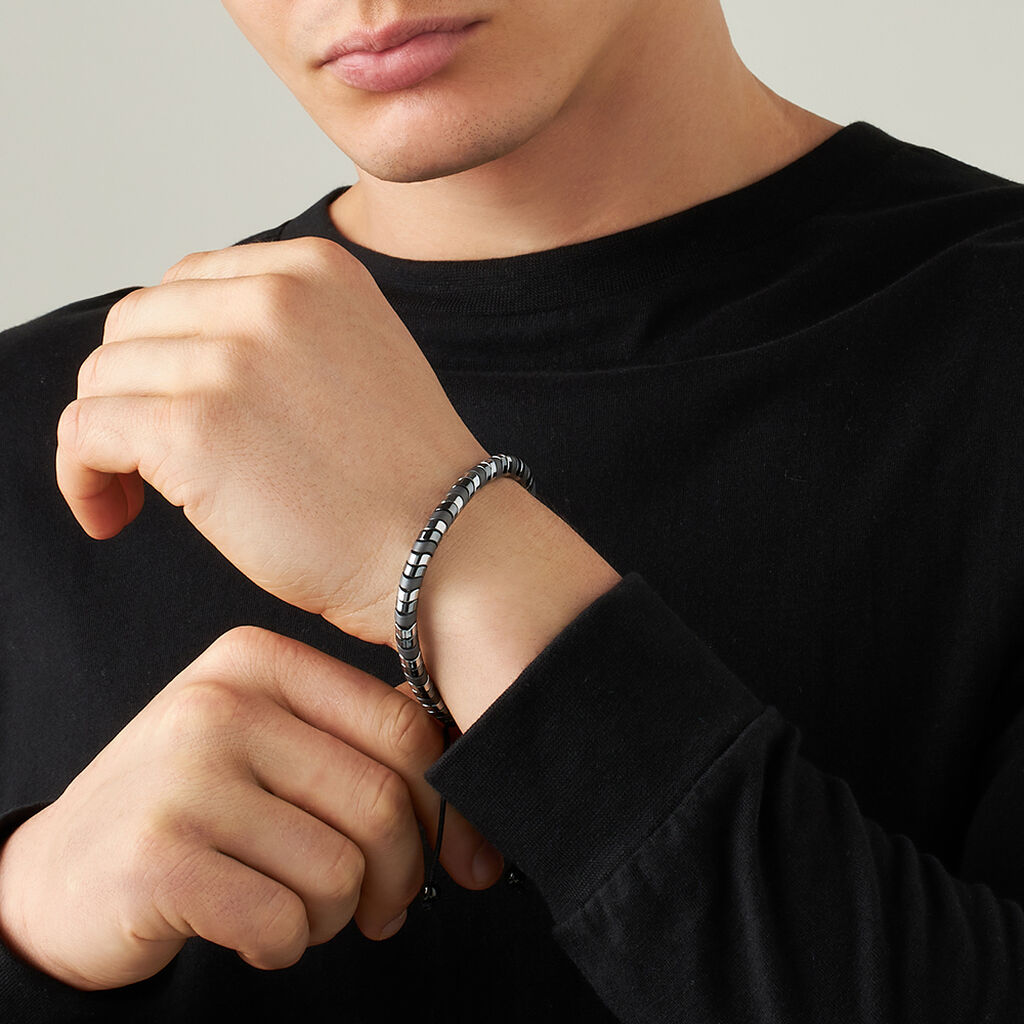 Bracciale Man Code Acciaio - Bracciali Uomo | Stroili