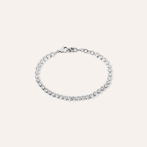 Bracciale Tennis Aura Acciaio Cubic Zirconia - Bracciali Tennis Donna | Stroili