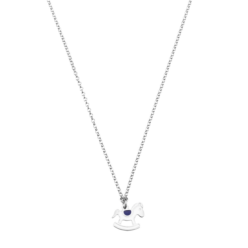 Girocollo doppio giro in argento 925 rodiato - Collane Donna | Stroili