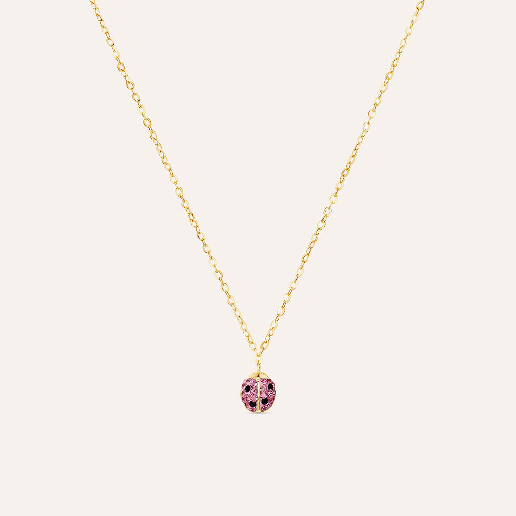 Collana Mon Petit Oro Giallo Cristallo - Collane Bambino | Stroili