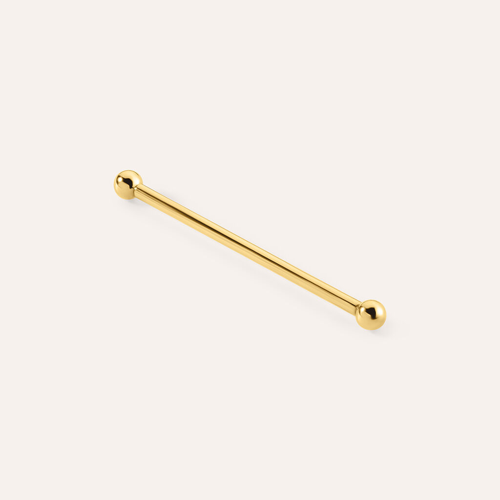 Piercing Orecchio Industrial Bon Ton Oro Giallo