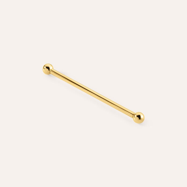 Piercing Orecchio Industrial Bon Ton Oro Giallo - Piercing Orecchio Donna | Stroili