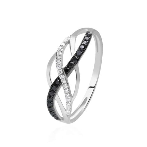 Anello Fascia Sophia Oro Bianco Diamante - Anelli con Pietre Donna | Stroili