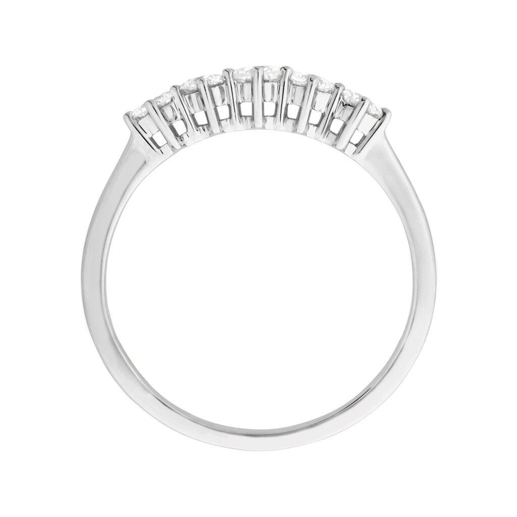 Anello Riviere Firmamenti Oro Bianco Diamante - Anelli Riviere Donna | Stroili