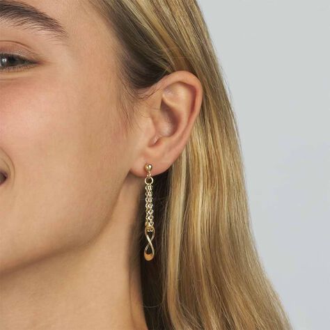 Orecchini Pendenti Gold Essence Oro Giallo - Orecchini Pendenti Donna | Stroili