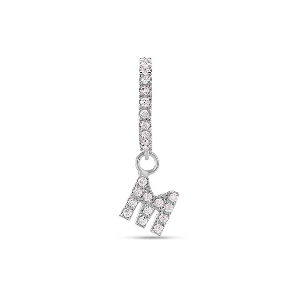 Mono Orecchino A Cerchio Silver Moments Argento Rodiato Cubic Zirconia - Mono Orecchino Donna | Stroili